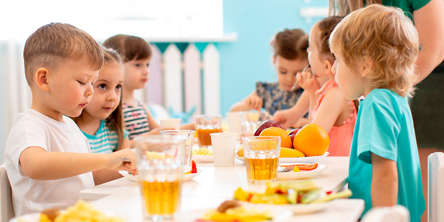 A influência da alimentação saudável no desenvolvimento 